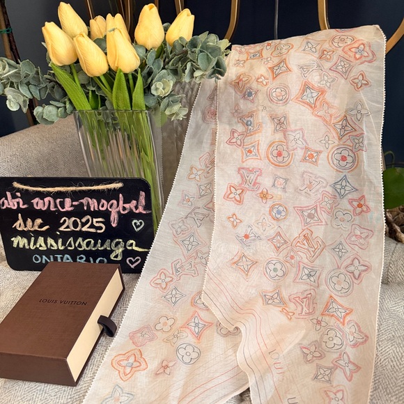 Louis Vuitton scarf/bandeau - Picture 12 of 12